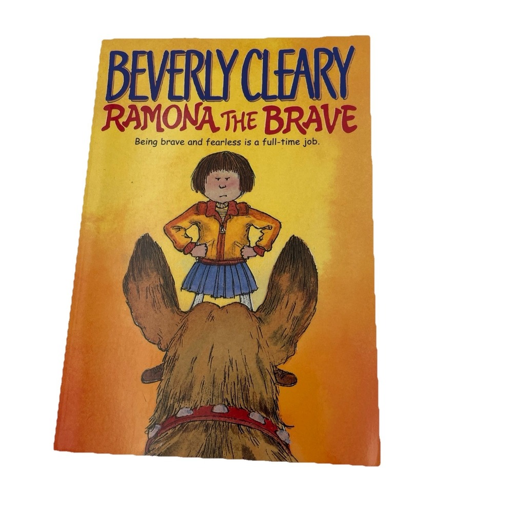 Ramona the Brave - Paperback By Beverly Cleary - 1995-EUC Large Print Easy Read